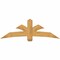 Ekena Millwork Davenport Rough Sawn Timber Gable Bracket, Western Red Cedar, 72"W x 24"H x 6"D x 6"F, 8/12 Pitch GBW072X24X0606DAV00RWR - alternate 1